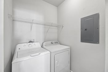 Full-size, in-home washers and dryers